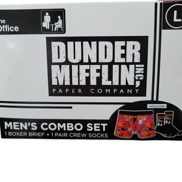 The Office Men's Boxer Brief and Sock Combo - Picture 1 of 5